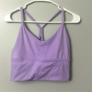 Women’s longline sports bra/workout top. Size medium.